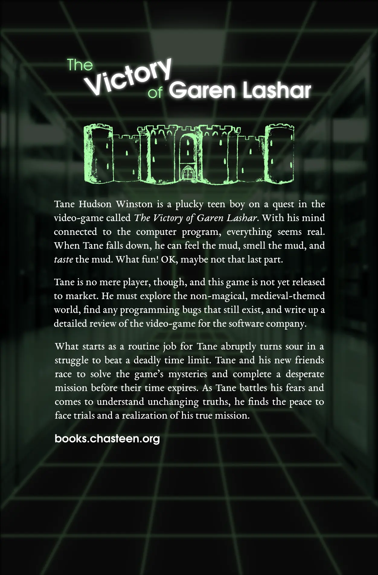 Victory of Garen Lashar - back cover.